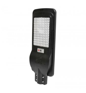 Lampa LED cu prindere pe stalp pentru iluminat stradal 6V-150W cu panou solar si senzor de miscare BK69221