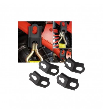 Set 4 suporti ancorare pe remorca compatibili MAVERICK X3 C  Cod: RZR-077