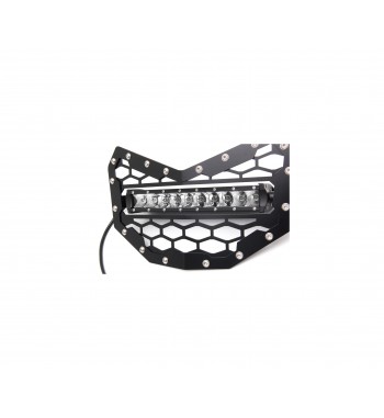 Grila radiator echipata cu proiector LED BAR compatibila MAVERICK X3   Cod: RZR-021