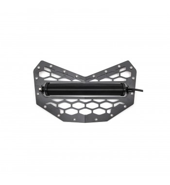 Grila radiator echipata cu proiector LED BAR compatibila MAVERICK X3   Cod: RZR-021