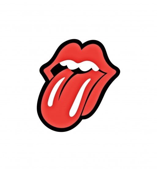 abtibild "rolling stones" diverse culori cod: ygt - rosu ygt-05