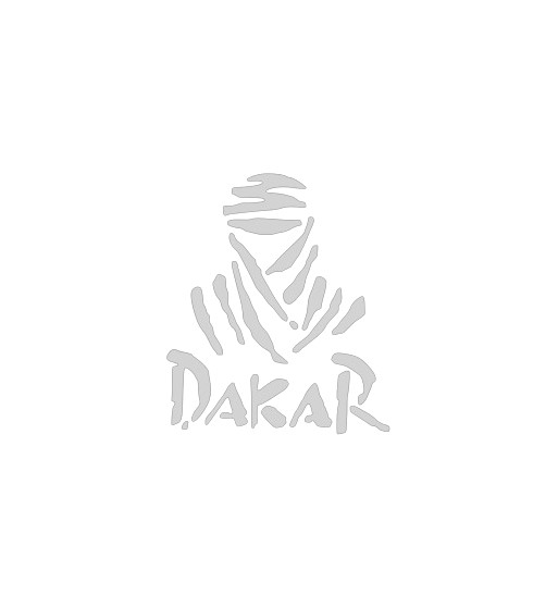 abtibild  "dakar"  diverse culori cod:dz-58 - gri