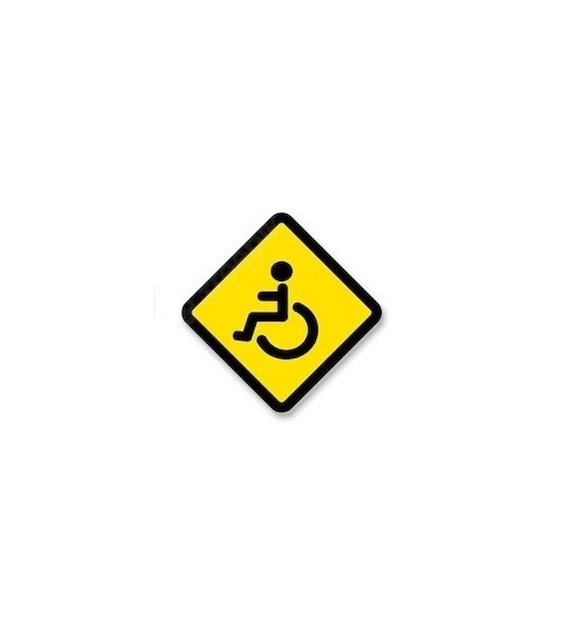abtibild "persoane cu dizabilitati" cod: tag 041 / t2