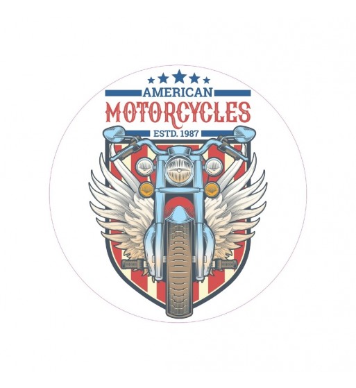 abtibild "american motorcycles" cod: tag 038 / t2