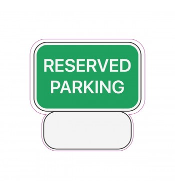 abtibild "reserved parking" cod: tag 030 / t2