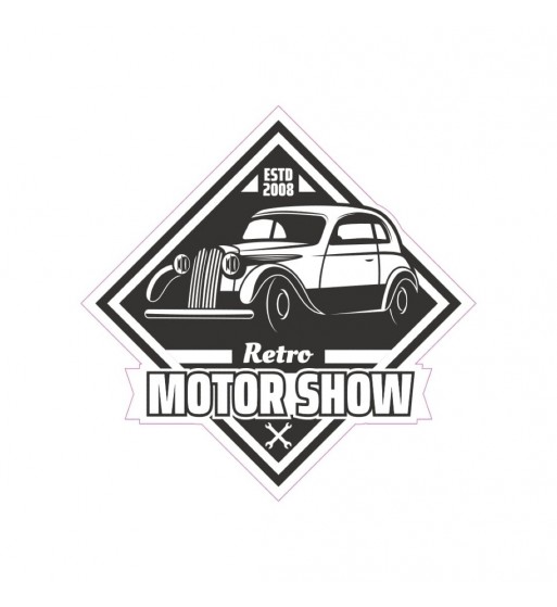 abtibild tag retro motor show cod: tag 018 / t2