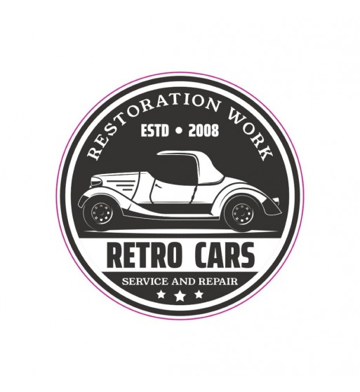 abtibild "retro cars"  cod: tag 020 / t2