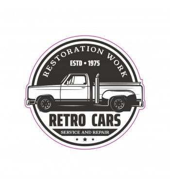 abtibild "retro cars" cod: tag 021 / t2
