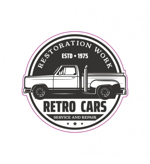 abtibild "retro cars" cod: tag 021 / t2