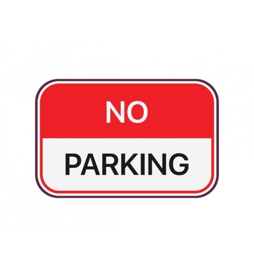 abtibild  "no parking" cod: tag 022 / t2