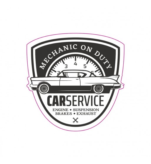 abtibild tag retro car service cod: tag 016 / t2