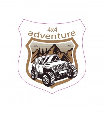 abtibild "adventure  4x4"cod:tag 007 / t2