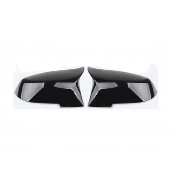 capace oglinda tip batman compatibile cu bmw seria 1 2004 - 2011 e87 negru lucios cod:bat10008