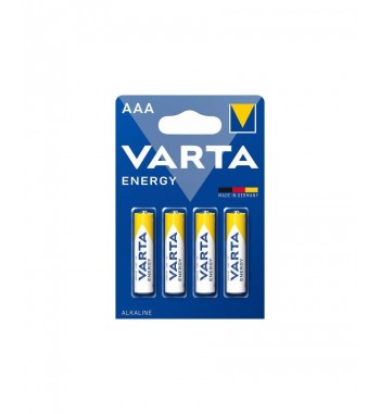 baterie varta energy alcalina r3 aaa  ( set 4 buc.) cod:4103