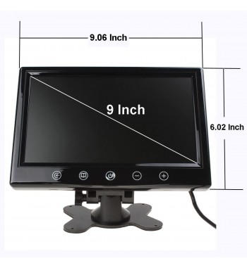 Monitor camera marsarier 9 inch COD:966 12V