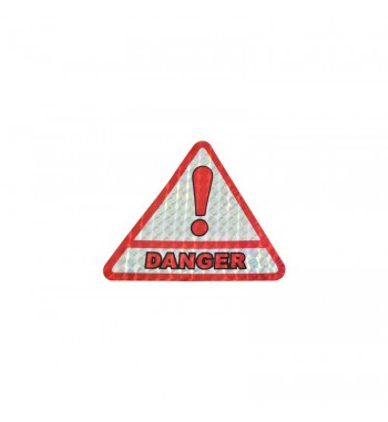 abtibild reflectorizant  triunghi mic -danger  cod:an14