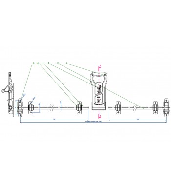 Sistem inchidere usa remorca camion ZD-01 SP