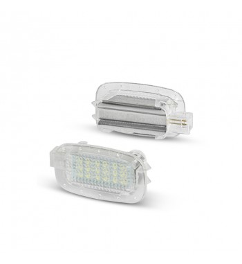 set 2 lampi  interior led compatibil  mercedes / smart  cod: 7201