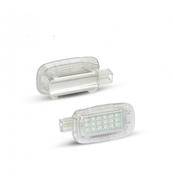 Set 2 lampi  interior LED compatibil  Mercedes - Smart  Cod: 7201