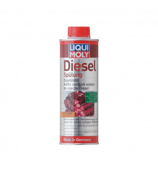aditiv motorina liqui moly  pentru spalare motoare diesel. profesional.  500 ml cod:2186