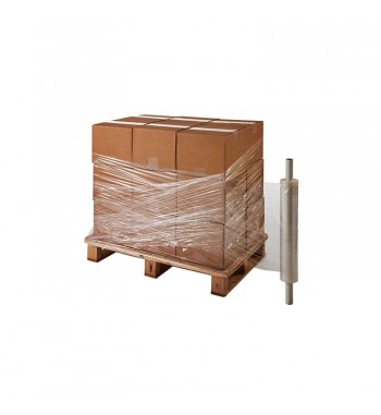 Folie stretch manuala transparenta 1,65 kg 500x0,023 mm Cod: DISEP56