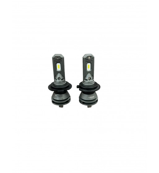 set bec h7 cu led csp2121  4800 lumen 6000k voltaj: 12-24v  cod: ev12