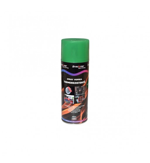 spray vopsea verde rezistent termic pentru etriere 450ml. breckner cod:bk83117