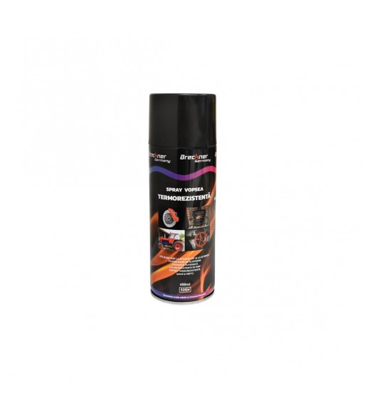 spray vopsea negru rezistent termic pentru etriere 450ml. breckner cod:bk83114