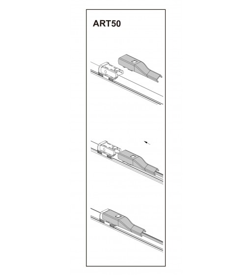 stergator parbriz pasager skoda octavia 2013âž  cod:art50 18"