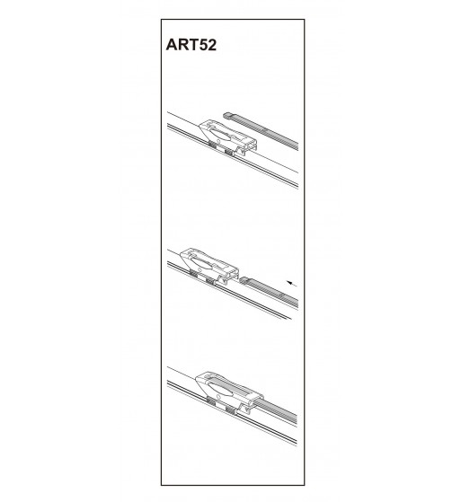 stergator parbriz sofer renault kangoo express (new) 02/2008âžcod:art52 23"