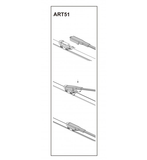 stergator parbriz pasager mini countryman (r60) 06/2010âž cod:art51 20"