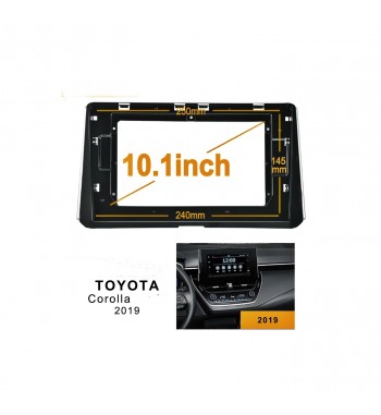 Rama Navigatie 10 cu cablaj si modul canbus compatibila Toyota Corolla E21  2019-> Cod: NV3205 - GR2