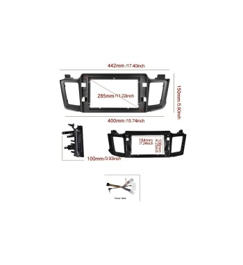 Rama Navigatie 10 cu cablaj  compatibila Toyota Rav4 IV 2013-2018 Cod: NV3217 - GR1