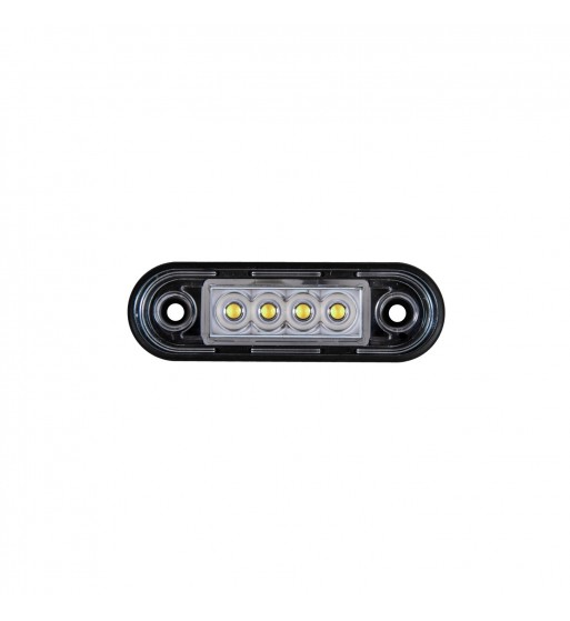 Lampa LED pentru prindere bullbar   12V-24V  Cod: FR 0170-L - Alb