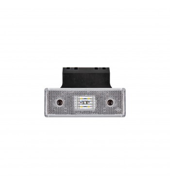 Lampa laterala cu suport 4 SMD LED 12-24V Cod: FR 0183 - Portocaliu