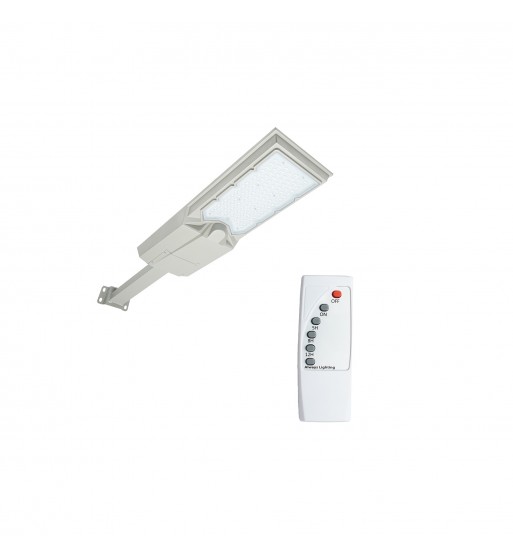 Lampa solara LED iluminat stradal 1000W, 6500K, IP65 cu panou solar si telecomanda  Cod: BK78430