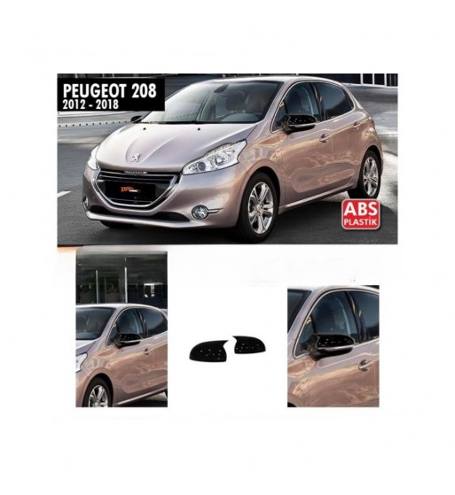 Capace oglinda tip BATMAN compatibile Peugeot 208  2012-2018 Cod: BAT10058 - C572-BAT2