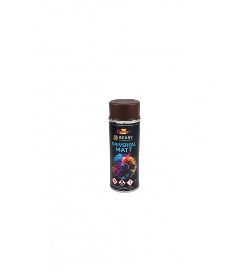 Spray vopsea Profesional CHAMPION  400ml  Maro Ciocolata Mat Cod: RAL 8017