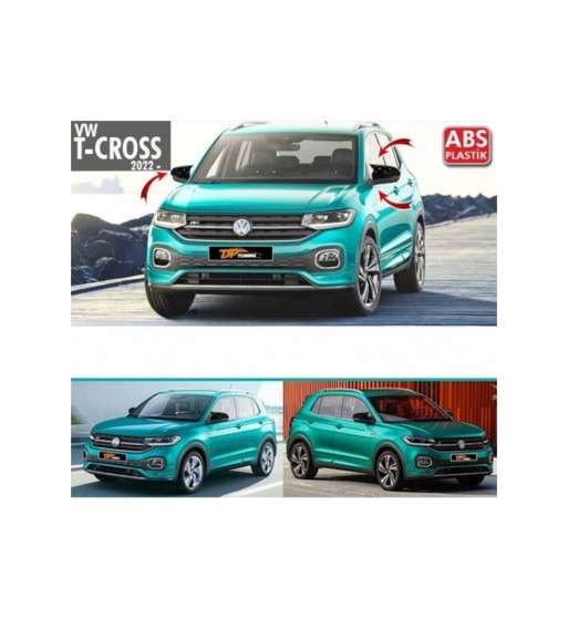 Capace oglinda tip BATMAN compatibile Volkswagen T-Cross  2017->  Cod: BAT10139 - C601-BAT2