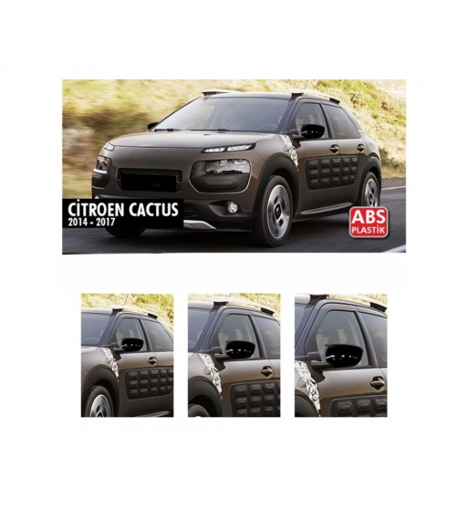 Capace oglinda tip BATMAN compatibile Citroen Cactus  2014-2017 Cod: BAT10130 - C571-BAT2