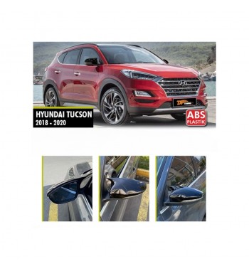 Capace oglinda tip BATMAN compatibile Hyundai Tucson  2018-2020 cu semnalizare in oglinda Cod: BAT10123 - C550-BAT2