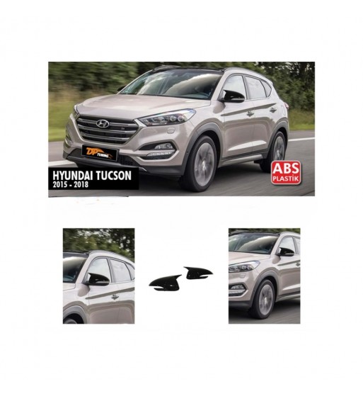 Capace oglinda tip BATMAN compatibile Hyundai Tucson  2015-2018 cu semnalizare in oglinda Cod: BAT10122 - C549-BAT2