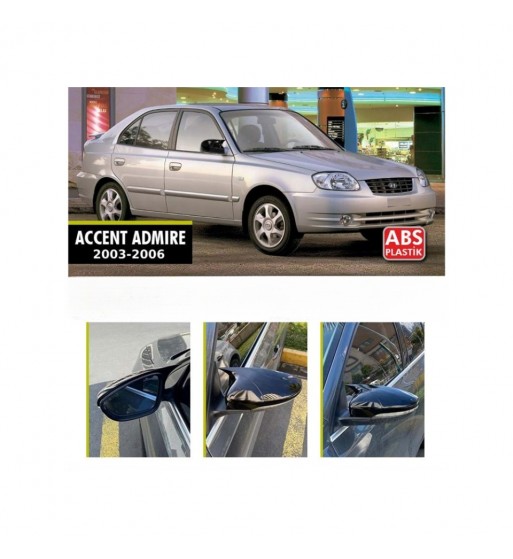 Capace oglinda tip BATMAN compatibile Hyundai Accent Admire  2003-2006  Cod: BAT10113 - C538-BAT2