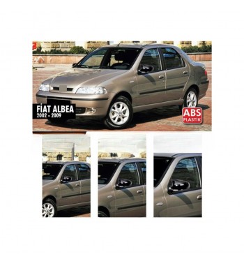 Capace oglinda tip BATMAN compatibile Fiat Albea  2002-2009 Cod: BAT10103 - C520-BAT2