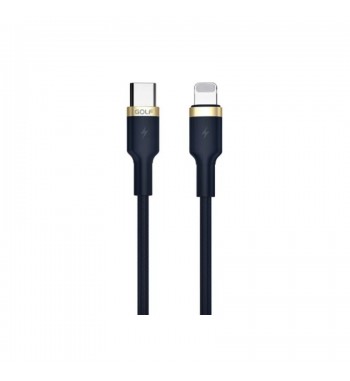 Cablu USB Type C - Iphone   PD 20W  Negru Cod: GC-71P