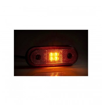 Lampa gabarit 118x46, LED, galbena, 12-36V,   Fristom Cod: FT-020-Z