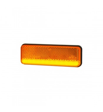 Lampa gabarit 102x35 LED, galbena NEON  Cod: LD 2435