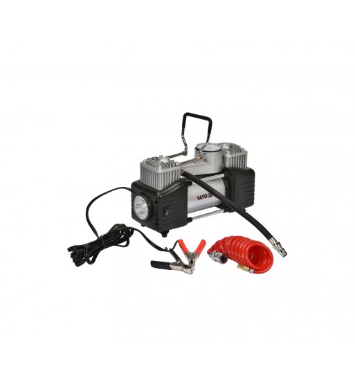 Compresor auto cu  lanterna 250W , 60l-min Cod: YT-73462