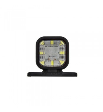 Lampa gabarit patrata LED  tip neon  alba si rosie 12V-24V  Cod: 202204