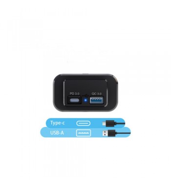 Panou mufa USB QC3.0 + PD  Cod: QT084